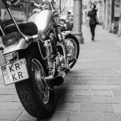 Monochrome_Man - Oooo, taki #motocykle jak lubię (ʘ‿ʘ) w kom jeszcze jedno zdjęcie.
...