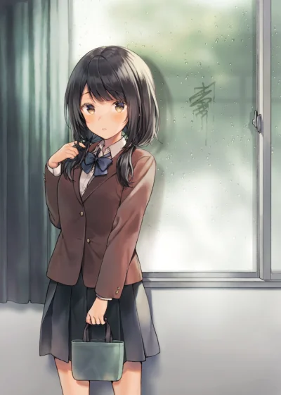 LlamaRzr - #randomanimeshit #originalcharacter #blushedface #schoolgirl #anime
712x1...