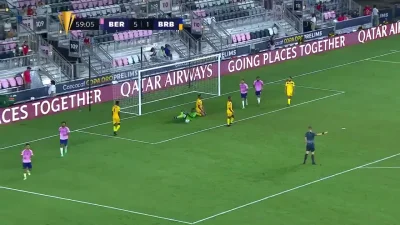 tyrytyty - Bermudy [5]-1 Barbados - Krystian Pearce SAMOBÓJ 60' (runda wstępna Złoteg...