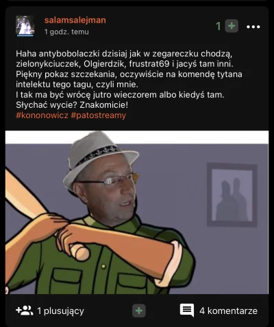 ZielonyKciuk - Głosujemy ( ͡° ͜ʖ ͡°) 

Chłop chora psychiatrycznie, do tego ma wystrz...