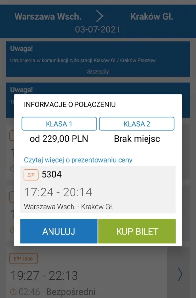 g.....i - Jak to brak miejsc #pendolino xD czyli nie mogę jechać w 2 klasie ??? co tu...