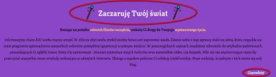 B.....w - Już pędzę wykonać wszystko co ten koleś proponuje, przecież jego metody to ...