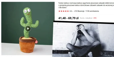 Hipogryf - Pluszowy kaktus z Aliexpress gra Białego Węgorza Cypisa reklamując to jako...