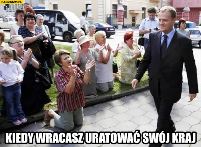 xdrcftvgy - #memy #tusk #polityka #po #powrot #heheszki