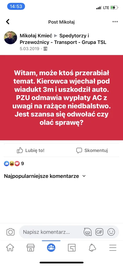 JudzinStouner - @g0dl1ke: masz pierwszy z brzegu i się w końcu zatkaj. Takie wpisy na...