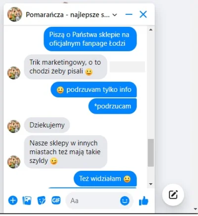 Nicy - @Kismeth: chyba jednak tak. Moja rozmowa z marca 2018 roku.
Podesłałam im lin...