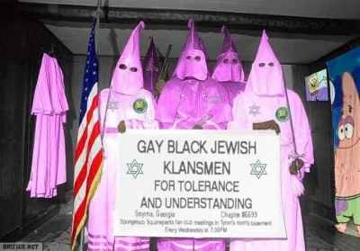 mrjetro - The Ku Klux Klan opens its doors to homosexuals, blacks and Jews

.