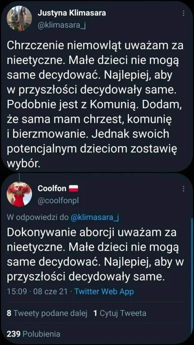 Fearaneruial - Ale co dokładnie się tu nie zgadza? Jak nie mają jak podjąć takich waż...