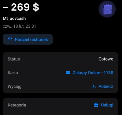 Stachu90 - @plaisant: DeFi waves.exchange, płatności kartą obsługiwał im AdvCash. Ale...