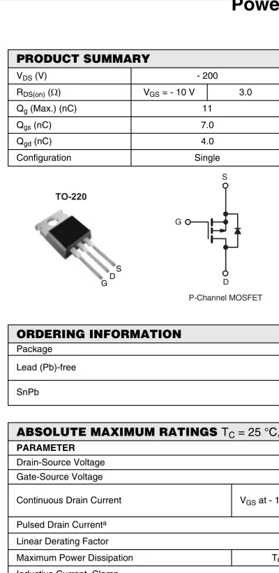 boa_dupczyciel - #elektronika 

Czy IRF9610 ma obudowe zwartą z którymś wyprowadzenie...