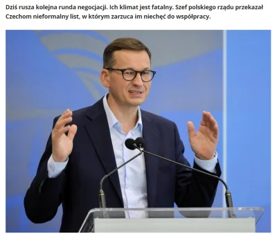 60scnds - A znalezisko wyżej to Morawiecki zarzuca innym brak woli do współpracy. O i...