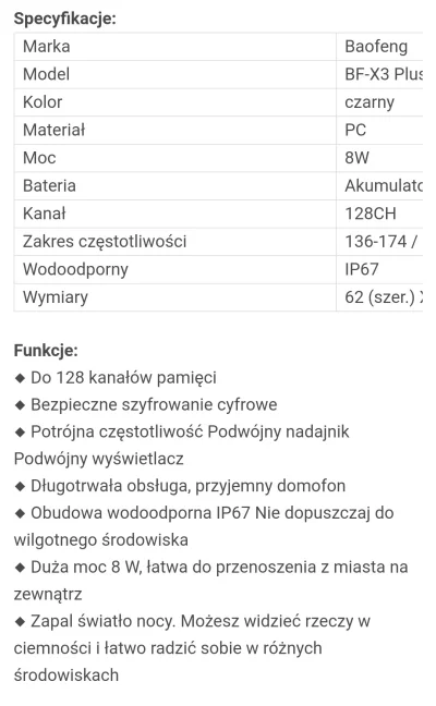 Plotkova99 - Proszę o pomoc #krotkofalarstwo da się tego #baofeng bf-x3 plus ustawić ...