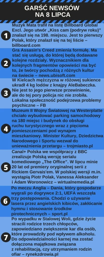 urarthone - Zapraszam na Garść newsów na 8 lipca #garscnewsow

TXT TUTAJ