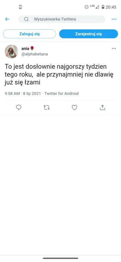 Y.....D - Ona nie dławi się już łzami
#przegryw #bekaztwitterowychjulek