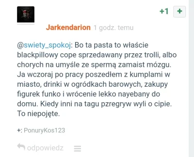 Kwas-Siarkowodorowy - Blackpillowcy i wszyscy. Uważajcie na trolla @Jarkendarion któr...