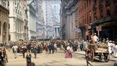 myrmekochoria - Nowy Jork, lipiec 1907. Ogromne wrażenie na mnie robi ta fotografia. ...