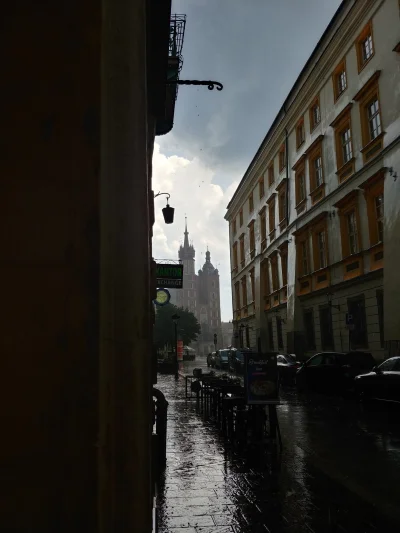 Hemul - I (prawie) po burzy #krakow #burza #pogoda