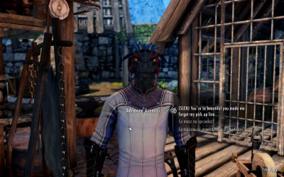 t.....n - #skyrim #skyrimnamodach #modding Argonianin w Białej Grani