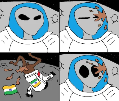 Blaskun - > India has a space program

@Marmite: