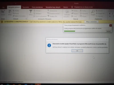 D.....r - Wywala mi blad podczad tworzenia bazy danych w Access. Office 2019. 
Wie k...
