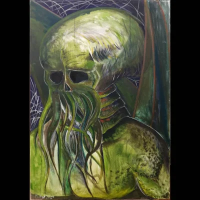 Scorpjon - Namalowałem Cthulhu

Przedwieczny z R'lyeh, 100x70 cm, akryl na płótnie
...