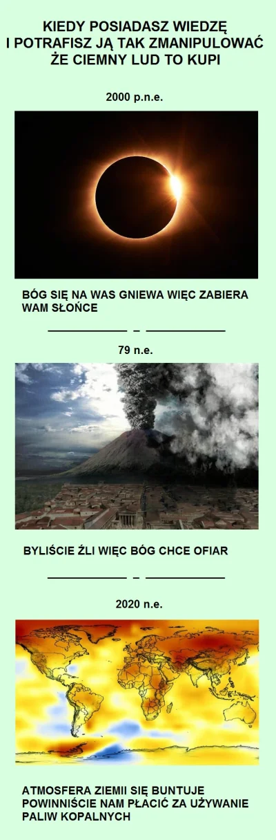 4pietrowydrapaczchmur - Gdy wiesz że ciemny lud jest ciemny więc kupi każdą ściemę.
...