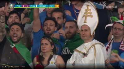 SZVCH - Papież na trybunach
#mecz