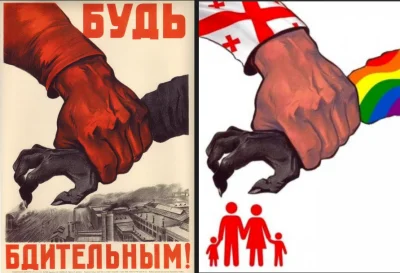 Kryspin013 - Przeróbka Ruskiej propagandy z czasów ZSRR, jakoś nie jestem zaskoczony