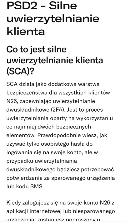 m.....k - Czy konto bankowe N26 jest bezpieczne? Do zalogowania standardowo wymagany ...