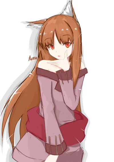 LatajacaPapryka512 - #holo #horo #spiceandwolf #ookamitokoushinryou #anime #randomani...