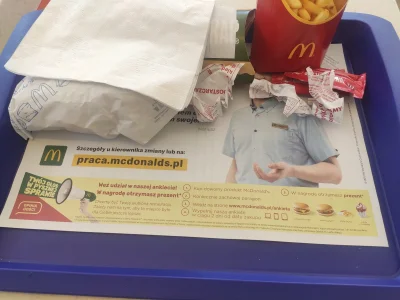 Natip21 - To nie powinno być zakazane, że McDonald's w moim mieście, dalej daje tacki...