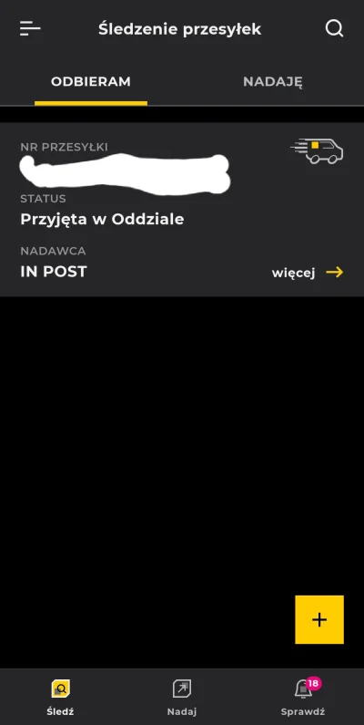 MichaelAngeloo - InPost nadał paczkę do mnie i właśnie tak jestem zdziwiony bo co moż...