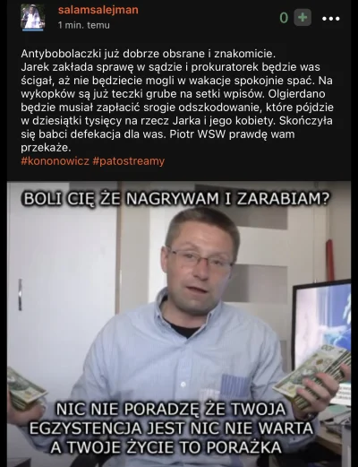 ZielonyKciuk - Hahahahahahaha chłop odklejony od rzeczywistości i to gruuuuboooo ( ͡°...