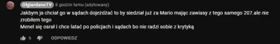 S.....R - Nie jest to przesada z tym odwieszaniem wyroku z powodu mario? Wiadomo krza...