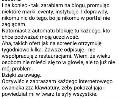 mroz3 - A kto to się zesrał z rana? Czyżby nasz ulubiony bloger kulinarny skazany pra...