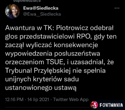 CipakKrulRzycia - #polska #krajzdykty #bekazpisu #polexit 
#konstytucja #polityka