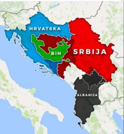 jkarnic - Hejka, co sądzicie o pomysłach korekty granic w Bałkanach Zachodnich?
Otóż...