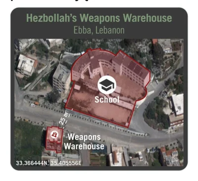 robert5502 - Wywiad Izraela ujawnił, że Hezbollah zbudował magazyn broni zaledwie 25 ...