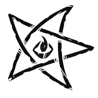 rebel101 - @Saitaver: Jaki pentagram? Toż to "Płonąca Gwiazda", Znak Starszych Bogów!...