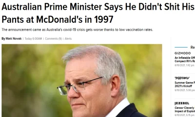 adamkpl - Dziennikarstwo w XXI wieku:

 Premier Australii powiedział, że nie zesrał ...