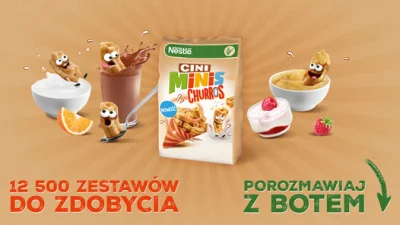 Booking-Taniej - Cini Minis rozdaje za darmo 4 paczki NOWYCH płatków Nestlé CINI MINI...