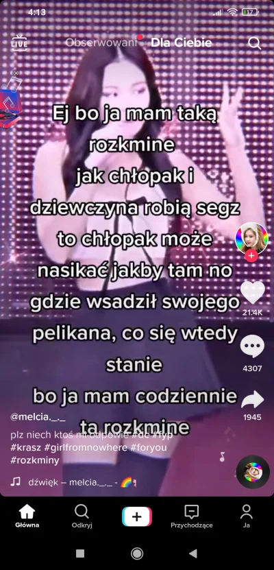 b.....i - Koniec tik toka na dziś (－‸ლ)