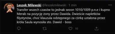 cytrynowyzabujca - Leszek Milewski to mój idol.
#weszlo
