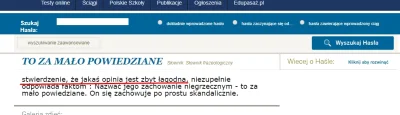 Bunch - > Ona ma rację. Jeśli chciała przekazać, że było zaje*****, to wybór słowa po...