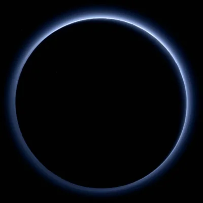BozenaMal - Atmosfera Plutona w zakresie promieniowania podczerwonego. Zdjęcie wykona...