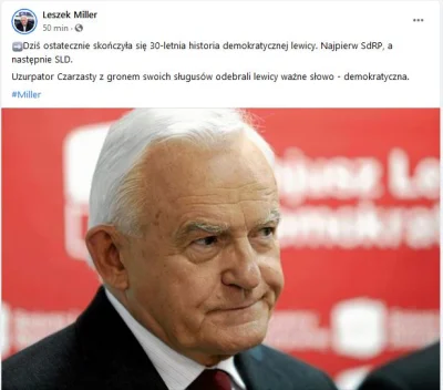 CipakKrulRzycia - #bekazlewicy #bekazlewactwa #polityka #polska 
#miller "SZTANDAR W...