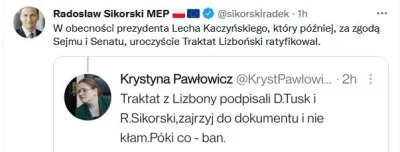 CipakKrulRzycia - #polska #sikorski #heheszki #bekazpisu 
#pawlowicz Jak Krysia coś ...