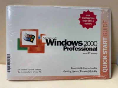 BusinessMoose - Czy stare Windowsy, np. 2000, wydawane były wyłącznie w boksach? Bo c...