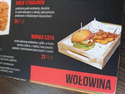 Podlaski_warmianin - Legancki burger w restauracji, gdzie wokół Ciebie lata obsługa i...