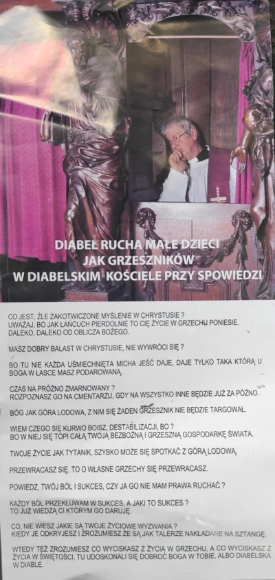 p.....z - U mojej siostry w miejscowości ktoś podrzuca do skrzynek pocztowych takie u...